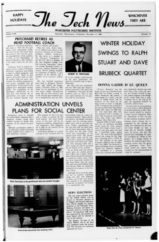Tech News Volume 57, Issue 10, December 14, 1966 thumbnail
