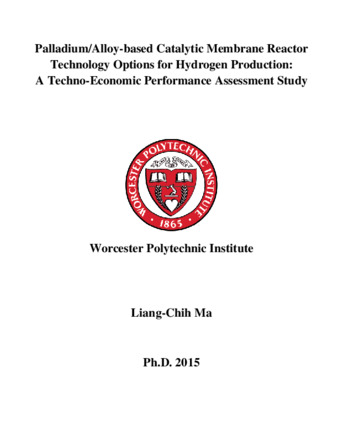 Palladium/Alloy-based Catalytic Membrane Reactor Technology Options for Hydrogen Production: A Techno-Economic Performance Assessment Study  缩图