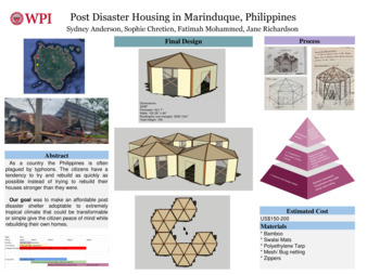 Post Disaster Housing in Marinduque, Philippines thumbnail