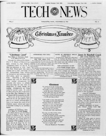 Tech News Volume 6, Issue 14, December 22, 1914 Miniaturansicht