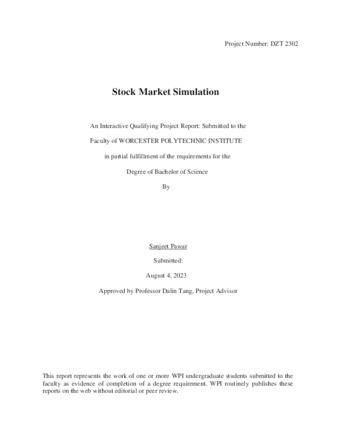 Stock Market Simulation 2302 thumbnail
