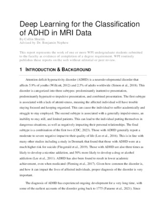 Deep Learning Analysis of Neuroimaging (MRI) Data thumbnail