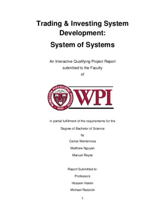 Trading & Investing System Development thumbnail