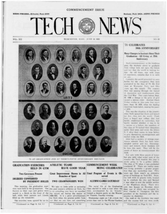 Tech News Volume 12, Issue 32, June 10, 1921 Miniaturansicht