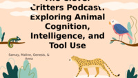 The Clever Critters Podcast: Exploring Animal Cognition, Intelligence, and Tool Use thumbnail