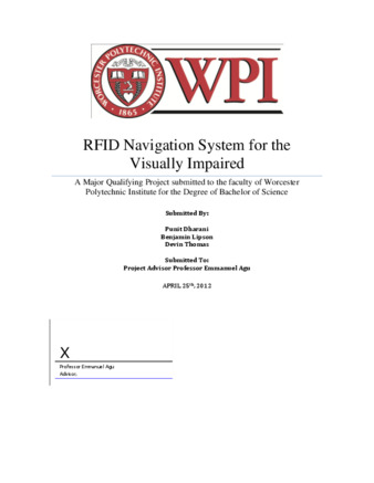 RFID Navigation System for the Visually Impaired thumbnail
