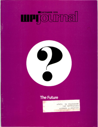 WPI Journal, Volume 80, Issue 4, December 1976 thumbnail