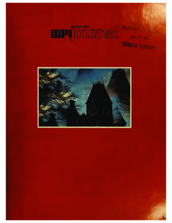 WPI Journal, Volume 85, Issue 2, Fall 1981 la vignette