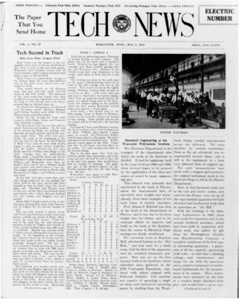 Tech News Volume 4, Issue 29, May 5, 1913 Miniaturansicht