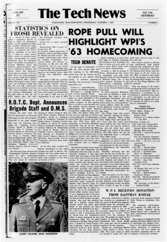Tech News Volume 54, Issue 2, October 2, 1963 miniatura