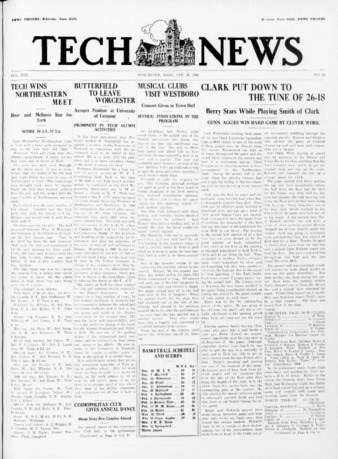 Tech News Volume 13, Issue 22, February 28, 1922 Miniaturansicht