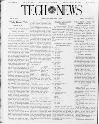 Tech News Volume 5, Issue 04, October 7, 1913 Miniaturansicht