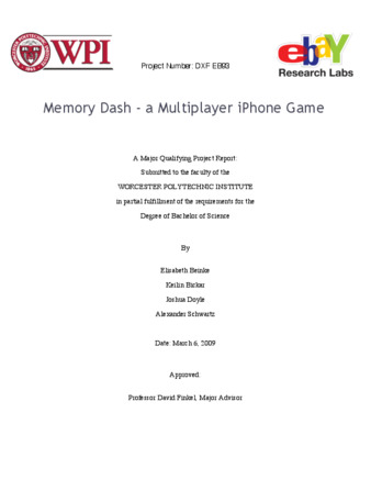 Memory Dash: A Multiplayer iPhone Game thumbnail
