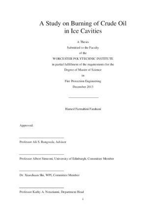 A Study on Burning of Crude Oil in Ice Cavities thumbnail