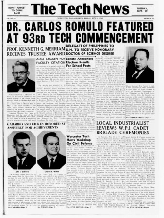 Tech News Volume 51, Issue 23, June 2, 1961 miniatura