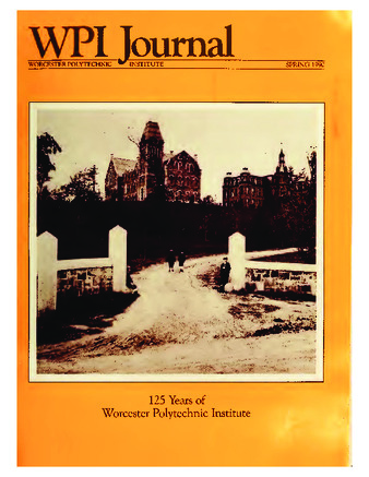 WPI Journal, Volume 93, Issue 2, Spring 1990 la vignette